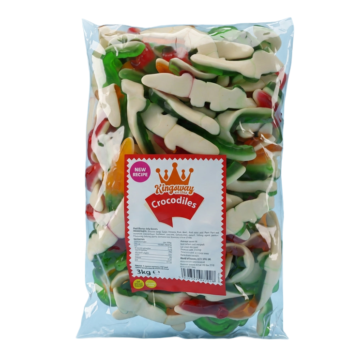 Kingsway Crocodiles 3kg Pick & Mix Bulk Sweets