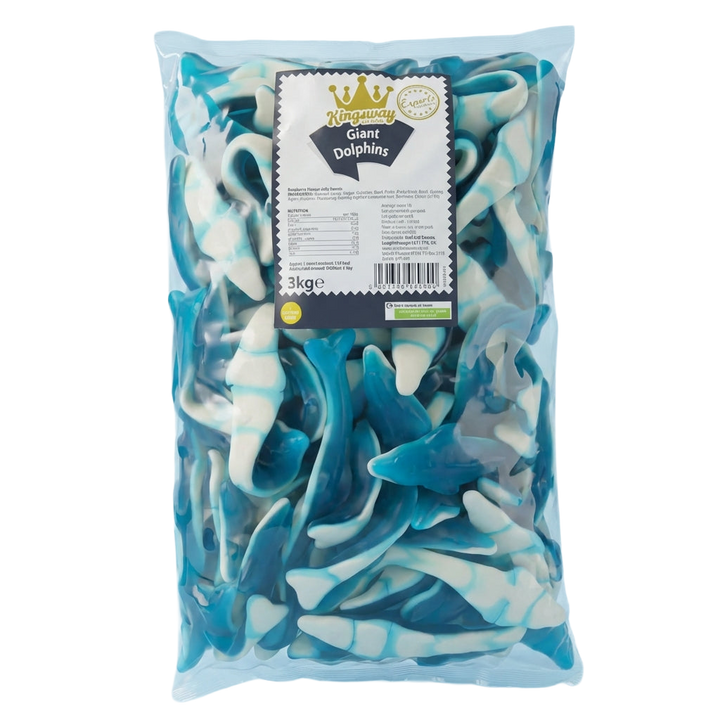 Kingsway Giant Dolphins 3kg Pick & Mix Bulk Sweets