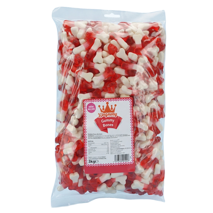 Kingsway Gummy Bones 3kg Pick & Mix Bulk Sweets