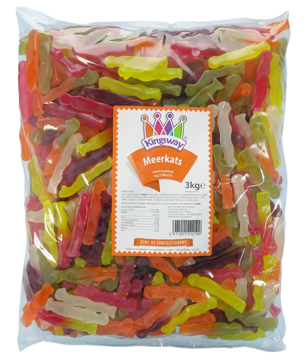 Kingsway Meerkats 3kg Pick & Mix Bulk Sweets