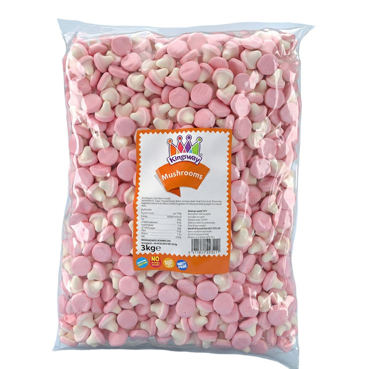 Kingsway Mushrooms 3kg Pick & Mix Bulk Sweets