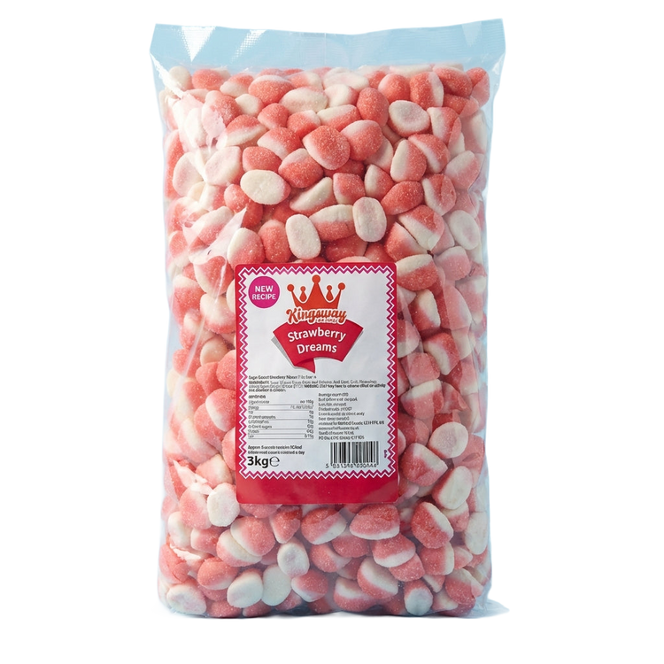 Kingsway Strawberry Dreams 3kg Pick & Mix Bulk Sweets