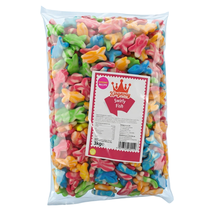 Kingsway Swirly Fish 3kg Pick & Mix Bulk Sweets