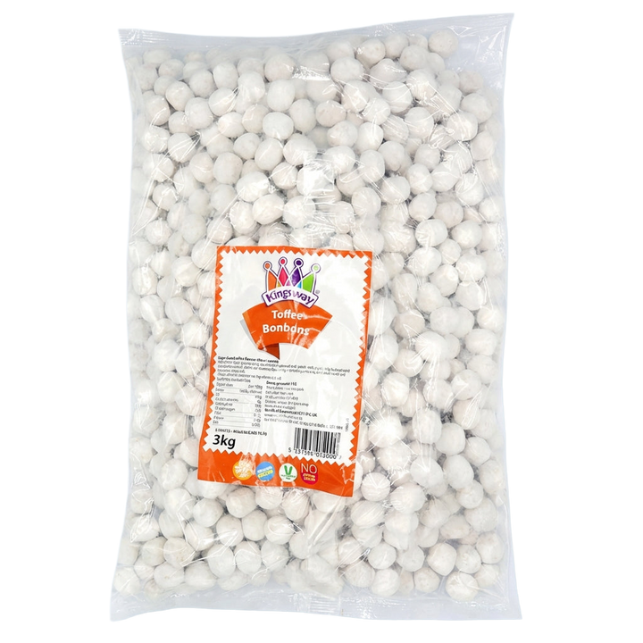 Kingsway Toffee Bon Bon 3kg Pick & Mix Bulk Sweets
