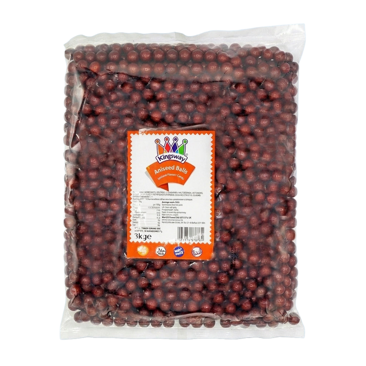 Krazy Kandi Aniseed Balls 3kg Pick & Mix Bulk Sweets