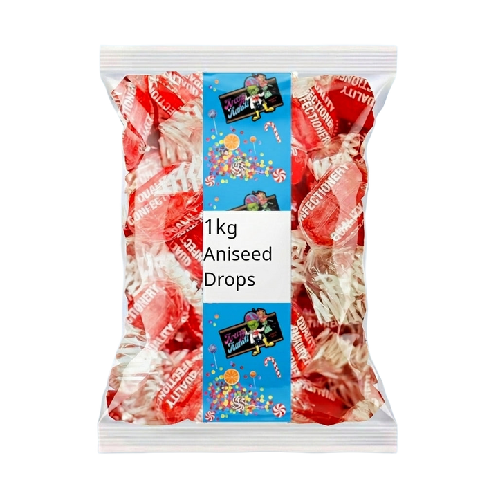 Krazy Kandi Aniseed Drops 1kg Pick & Mix Bulk Sweets