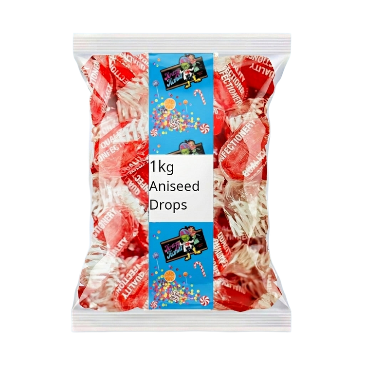 Krazy Kandi Aniseed Drops 1kg Pick & Mix Bulk Sweets