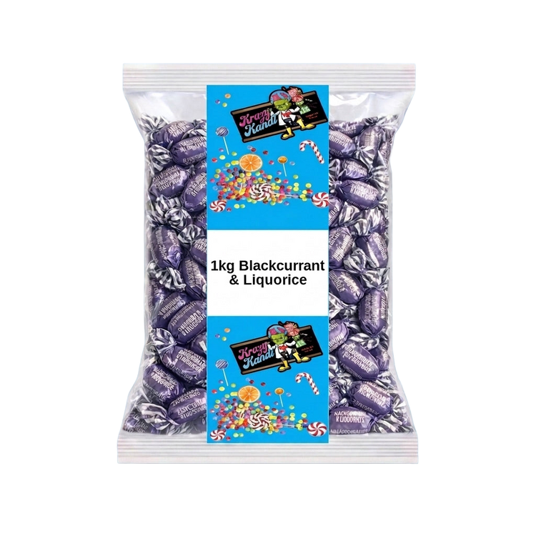 Krazy Kandi Blackcurrant & Liquorice 1kg