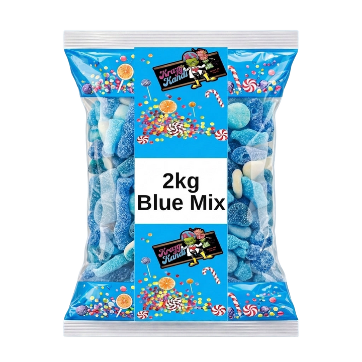Krazy Kandi Blue Mix 2kg Pick & Mix Bulk Sweets