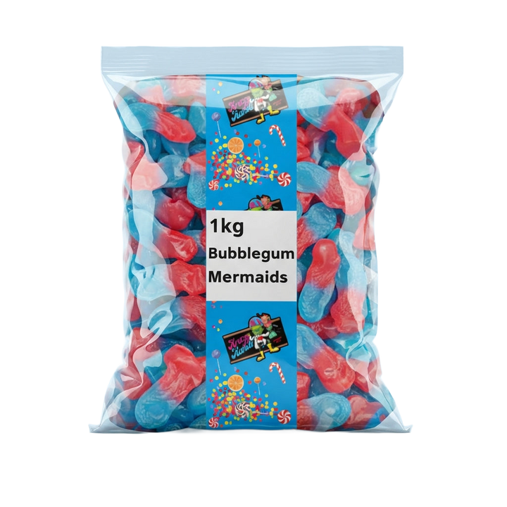 Krazy Kandi Bubblegum Mermaids 1kg Pick & Mix Bulk Sweets