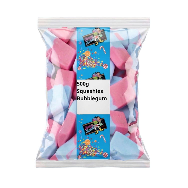 Krazy Kandi Bubblegum Squashies 500g Pick & Mix Bulk Sweets