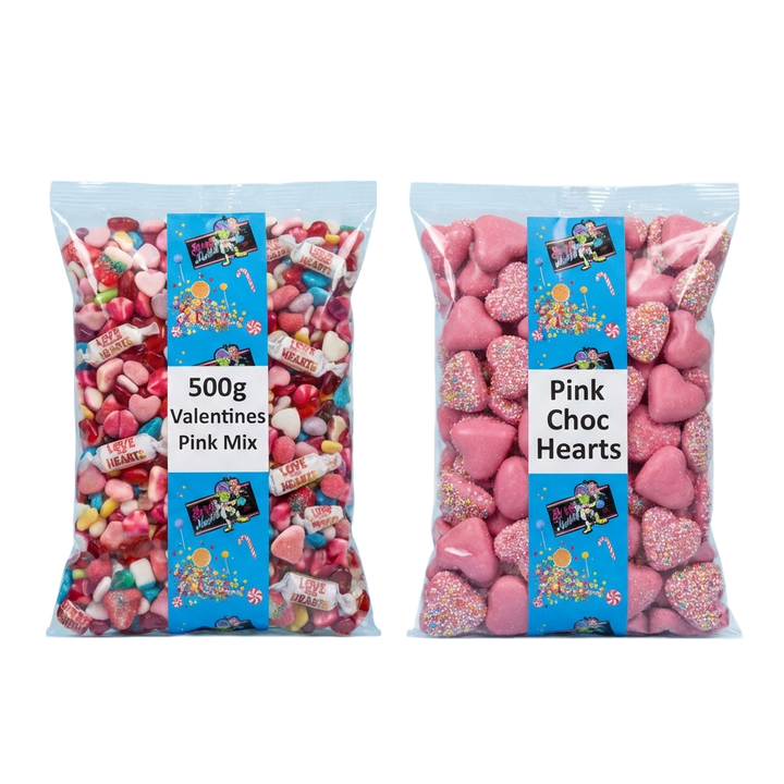 Krazy Kandi Bundle Pink Mix & Pink Chocolate Hearts