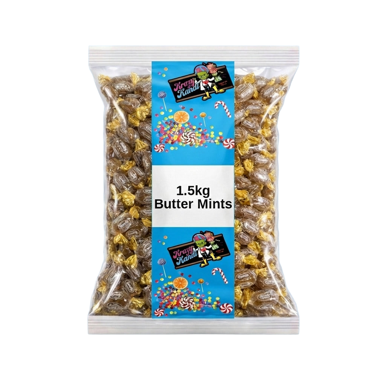 Krazy Kandi Butter Mints 1500g