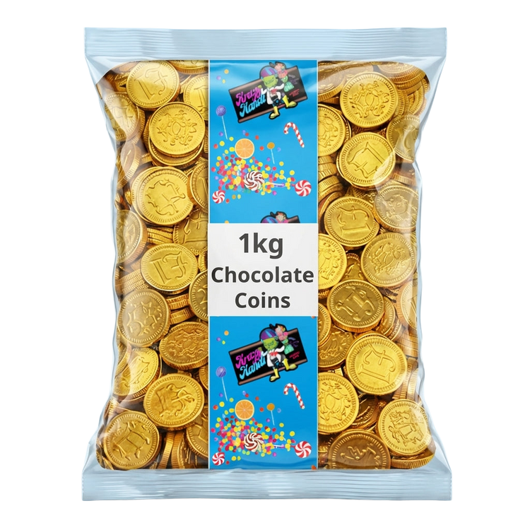 Krazy Kandi Chocolate Coins 1kg