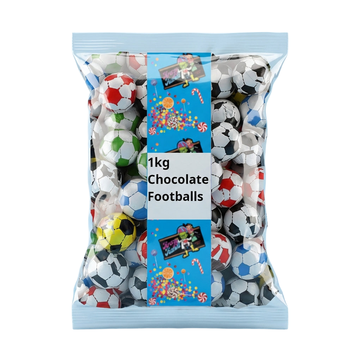 Krazy Kandi Chocolate Footballs 1kg