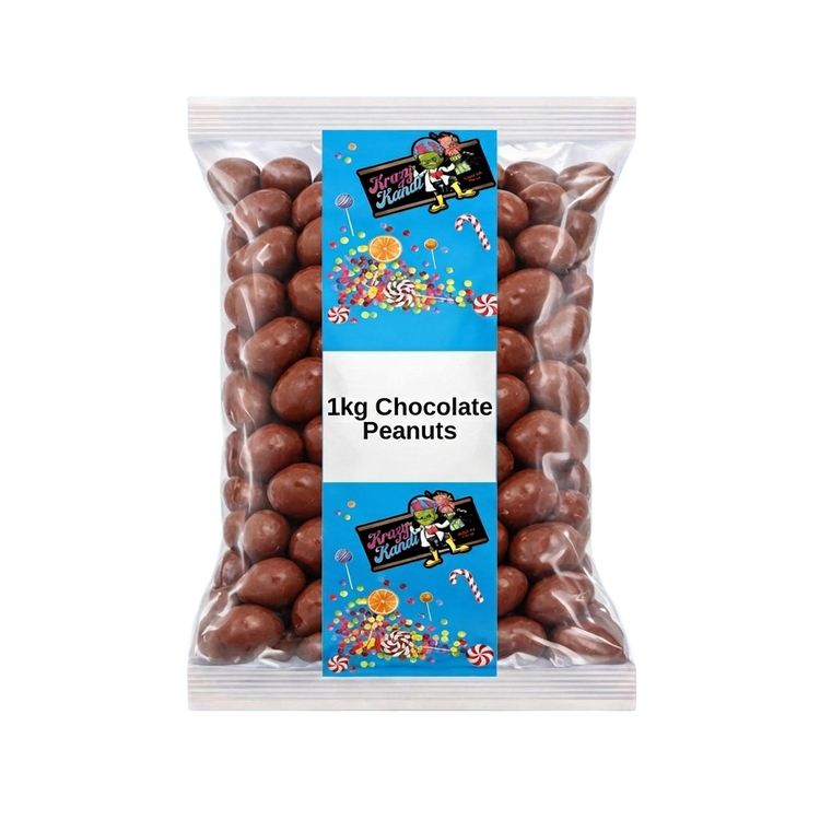 Krazy Kandi Chocolate Peanuts 1kg