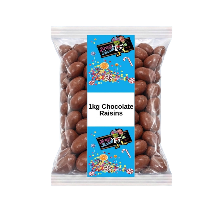 Krazy Kandi Chocolate Raisins 1kg
