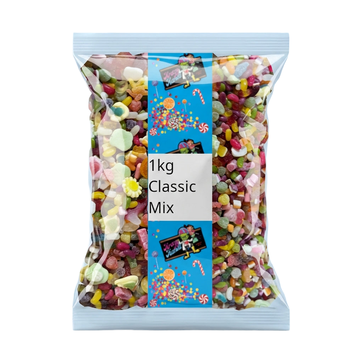 Krazy Kandi Classic Mix 1kg Pick & Mix Bulk Sweets