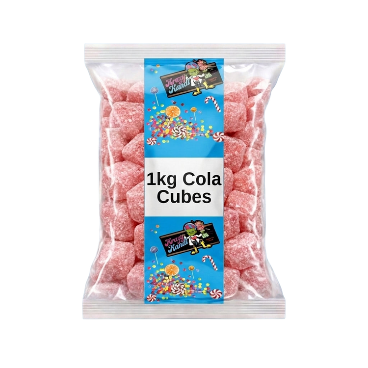 Krazy Kandi Cola Cubes 1kg Pick & Mix Bulk Sweets