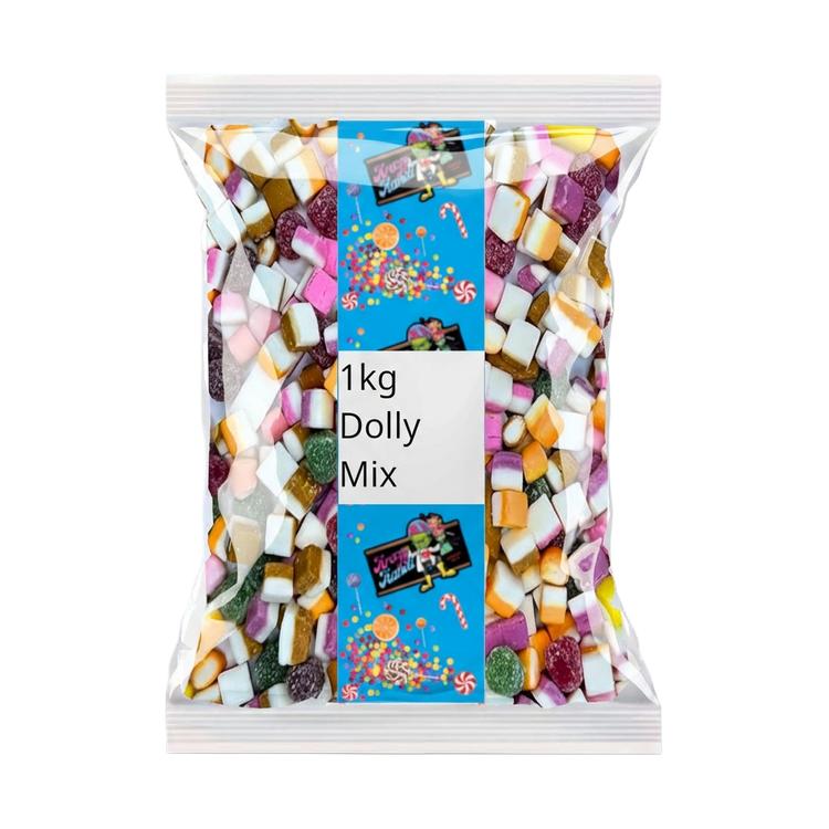 Krazy Kandi Dolly Mix 1kg Pick & Mix Bulk Sweets