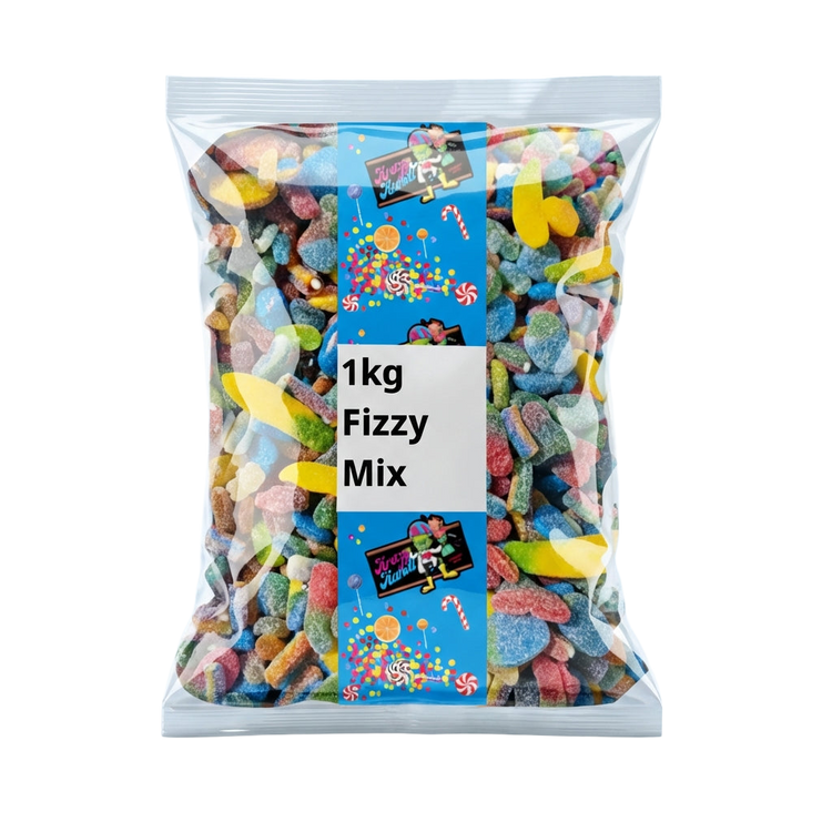 Krazy Kandi Fizzy Mix 1kg Pick & Mix Bulk Sweets
