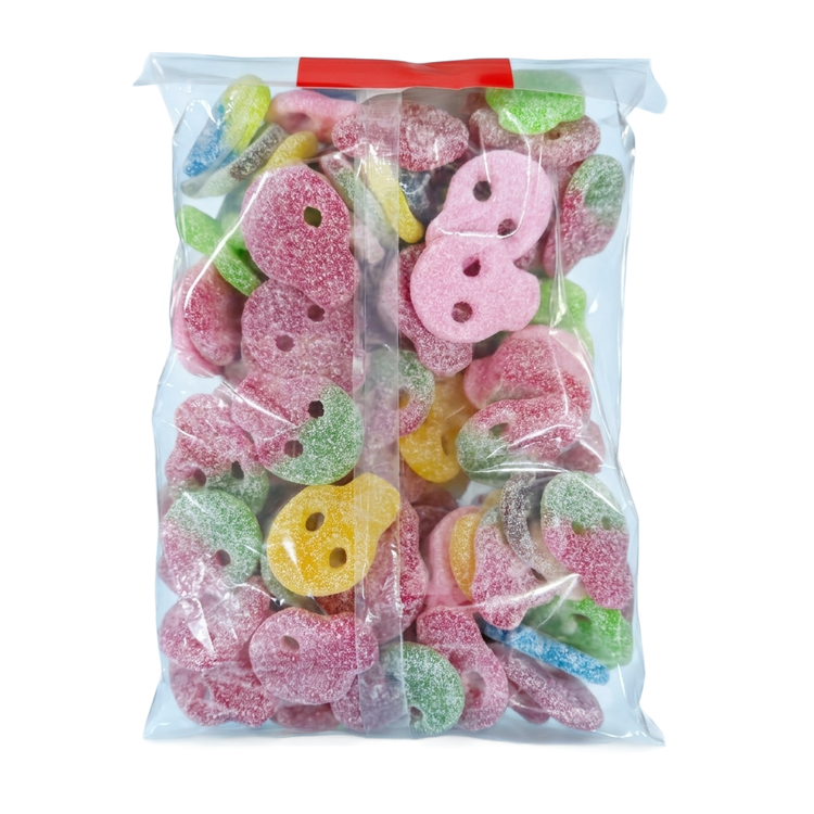 Krazy Kandi Fizzy Skull Bubs 1kg Pick & Mix Bulk Sweets