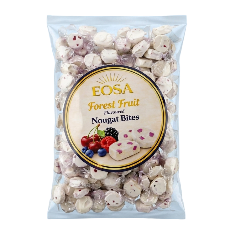 Krazy Kandi Forest Fruit Nougat Bites Individually Wrapped 1kg