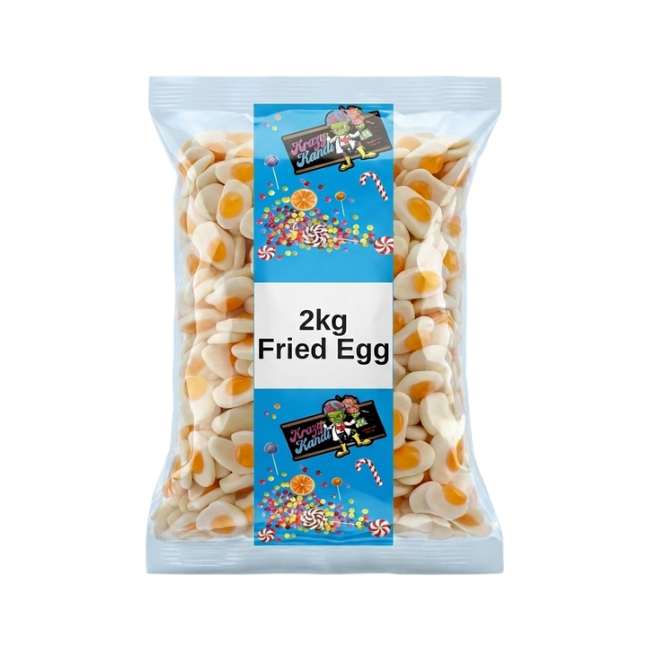 Krazy Kandi Fried Egg 2kg Pick & Mix Bulk Sweets