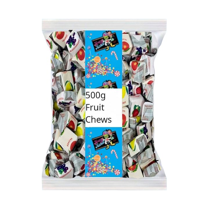 Krazy Kandi Fruit Caramels 500g Pick & Mix Bulk Sweets