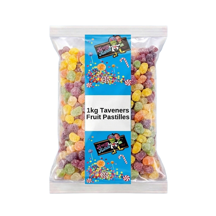 Krazy Kandi Fruit Pastilles 1kg Pick & Mix Bulk Sweets