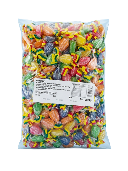 Krazy Kandi Jargonelle Pears 3kg Pick & Mix Bulk Sweets
