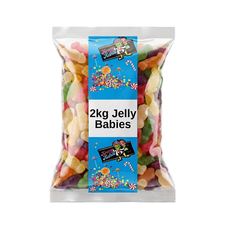 Krazy Kandi Jelly Babies 2kg Pick & Mix Bulk Sweets
