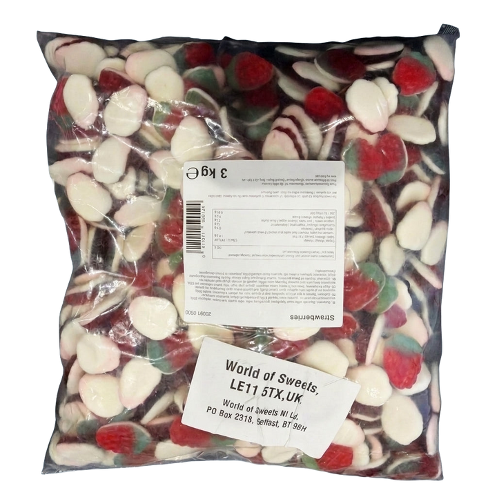 Krazy Kandi Jelly Strawberries 3kg