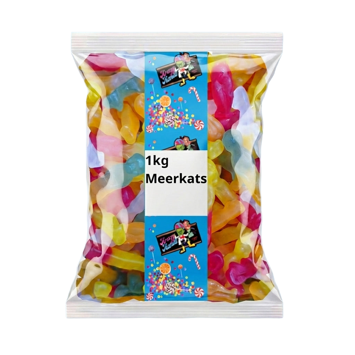 Krazy Kandi Jelly Meerkats 1kg Pick & Mix Bulk Sweets
