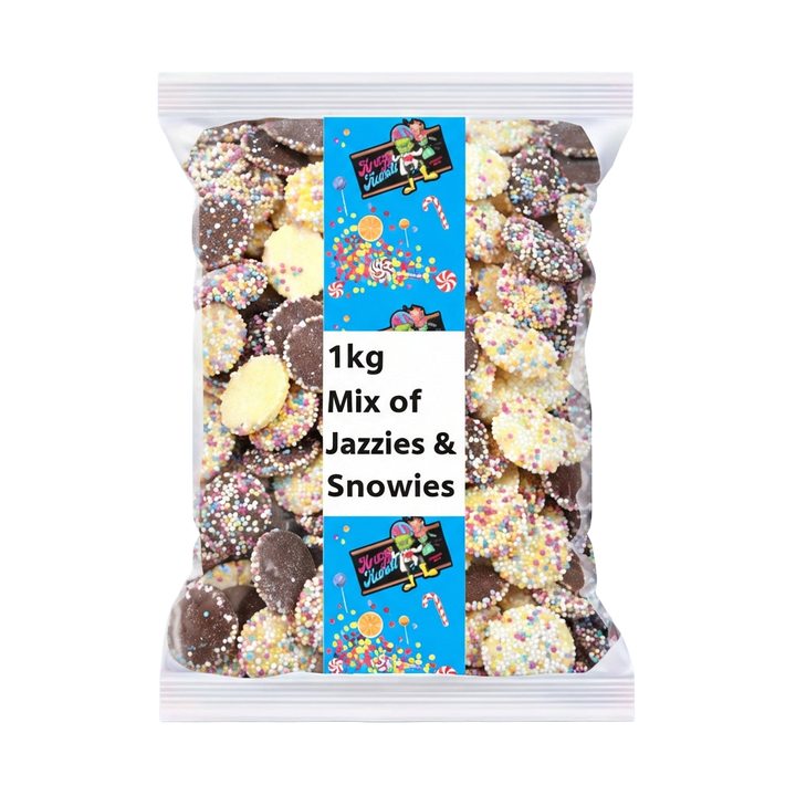 Krazy Kandi Mix of Jazzies & Snowies 1kg Pick & Mix Bulk Sweets