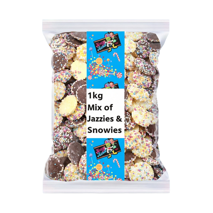 Krazy Kandi Mix of Jazzies & Snowies 1kg Pick & Mix Bulk Sweets