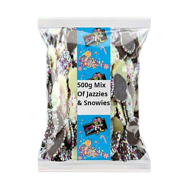 Krazy Kandi Mix of Jazzies & Snowies 500g Pick & Mix Bulk Sweets