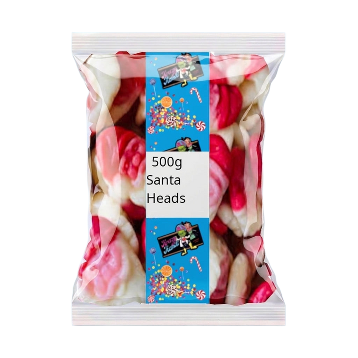 Krazy Kandi Santa Heads 500g Pick & Mix Bulk Sweets