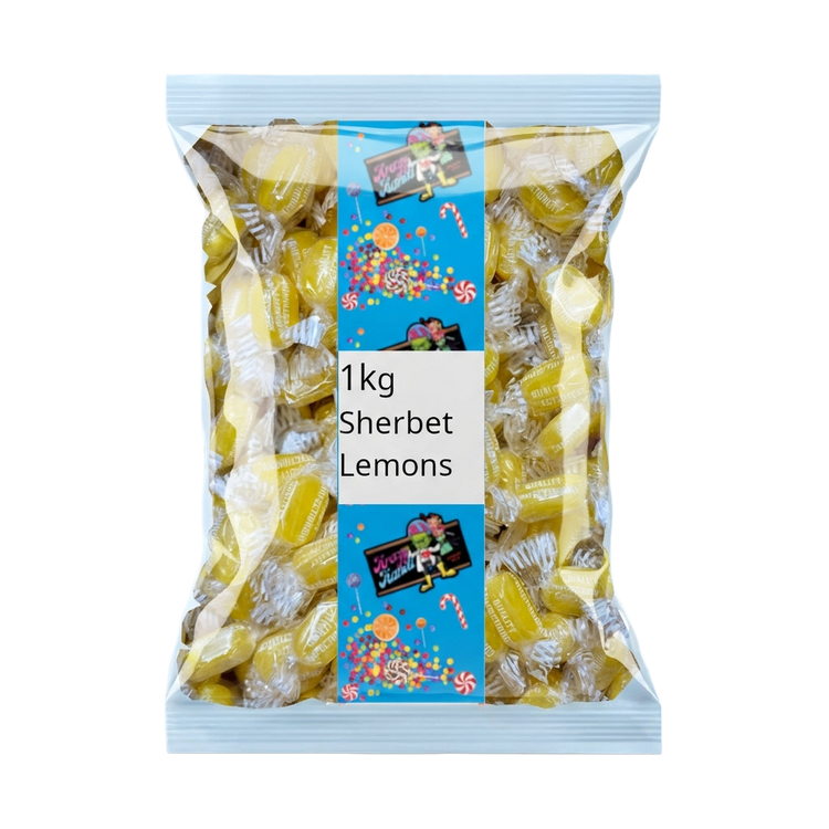 Krazy Kandi Sherbet Lemons 1kg Pick & Mix Bulk Sweets