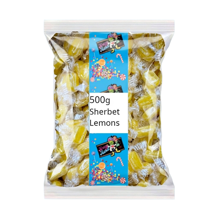 Krazy Kandi Sherbet Lemons 500g Pick & Mix Bulk Sweets