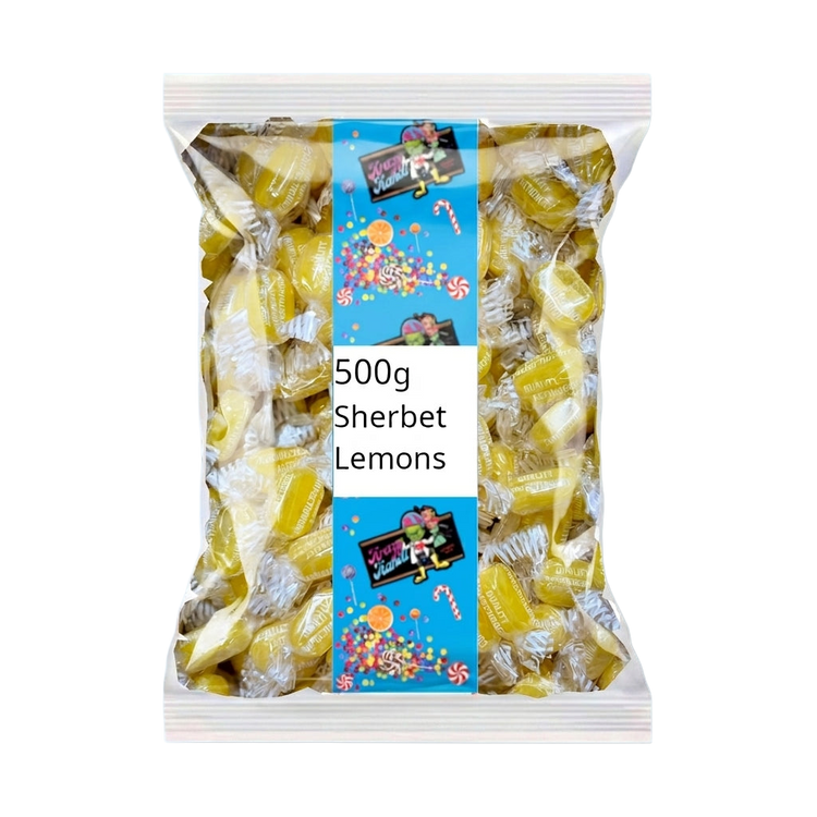 Krazy Kandi Sherbet Lemons 500g Pick & Mix Bulk Sweets