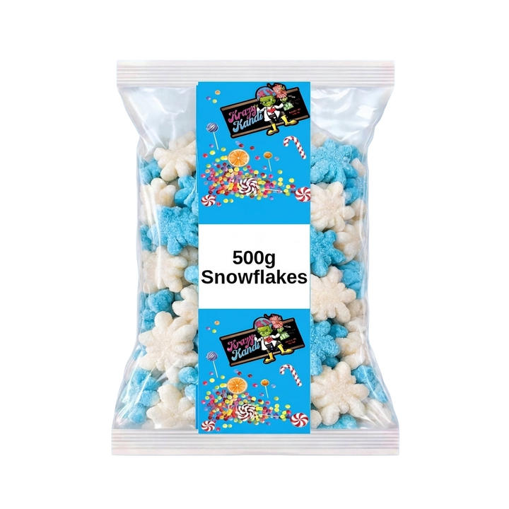 Krazy Kandi Snowflakes 500g Pick & Mix Bulk Sweets