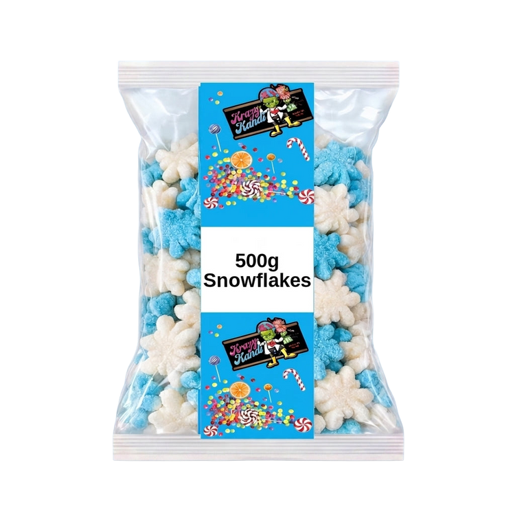 Krazy Kandi Snowflakes 500g Pick & Mix Bulk Sweets