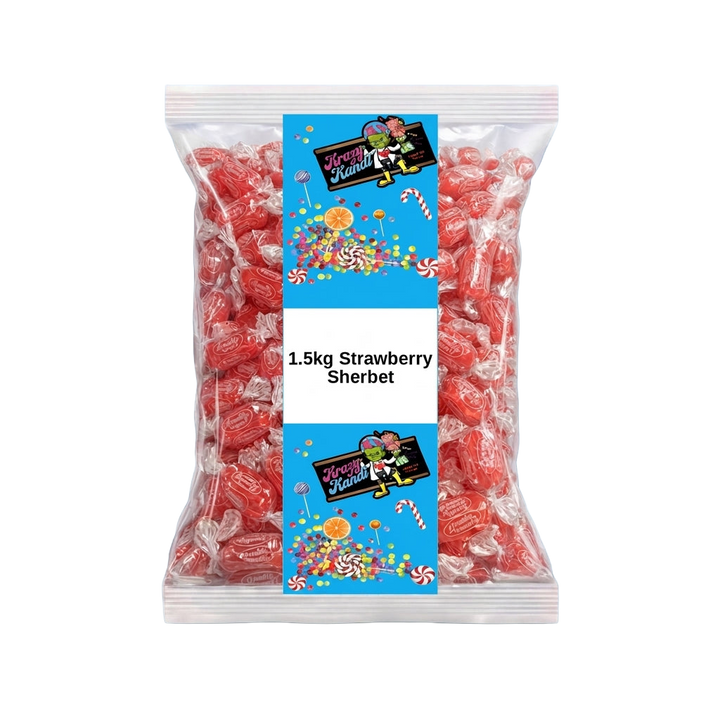 Krazy Kandi Strawberry Sherbet 1500g