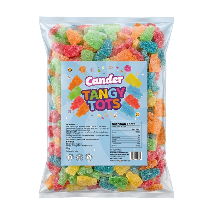Krazy Kandi Tangy Tots 2kg