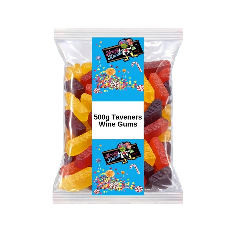 Krazy Kandi Wine Gums 500g Pick & Mix Bulk Sweets