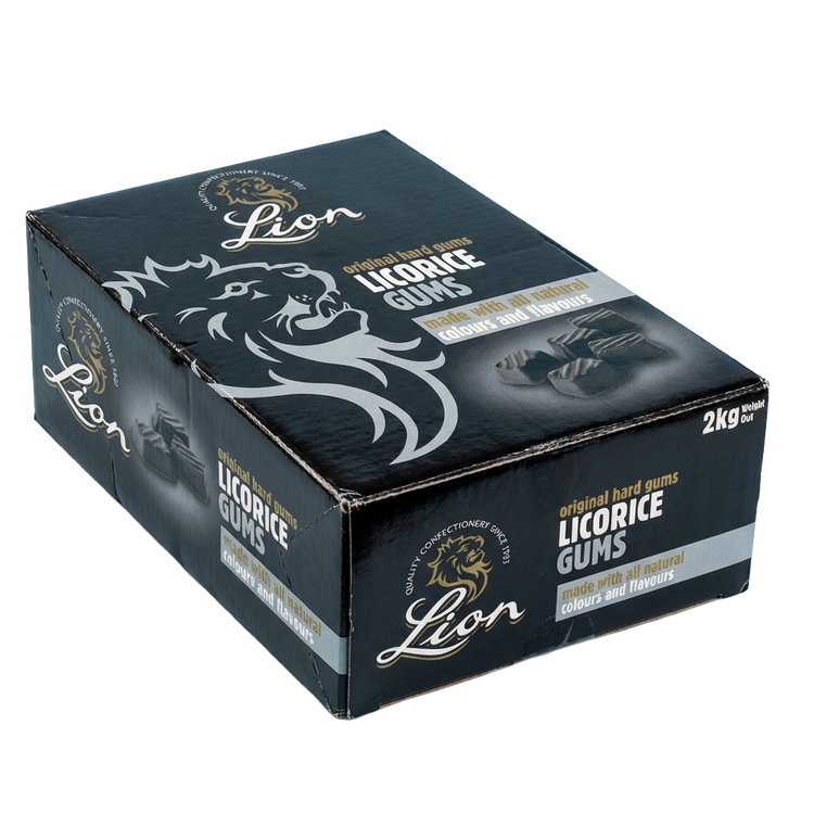 Lions Liquorice Gums 2kg Pick & Mix Bulk Sweets