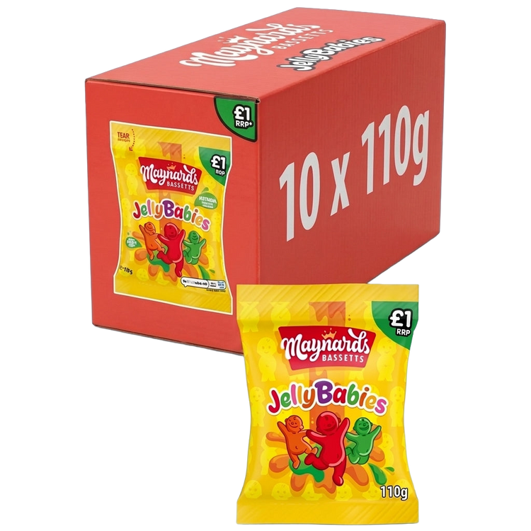 Maynards Bassetts Jelly Babies Gums 1100g
