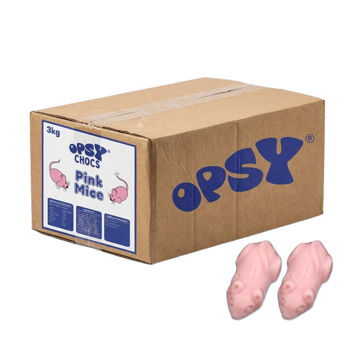 Opsy Pink Chocolate Mice 3kg