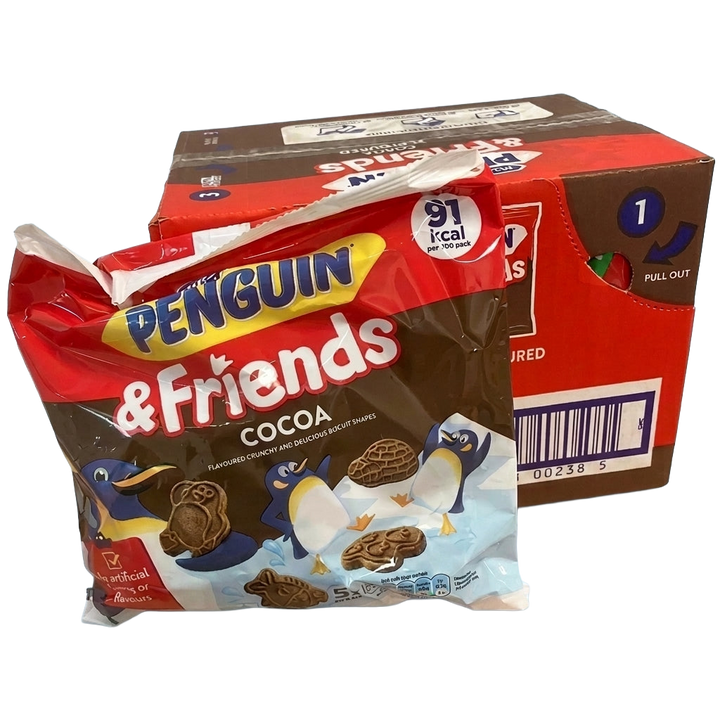 Penguin & Friends Cocoa & Orange Flavour Perfect for Packed Lunch 100g